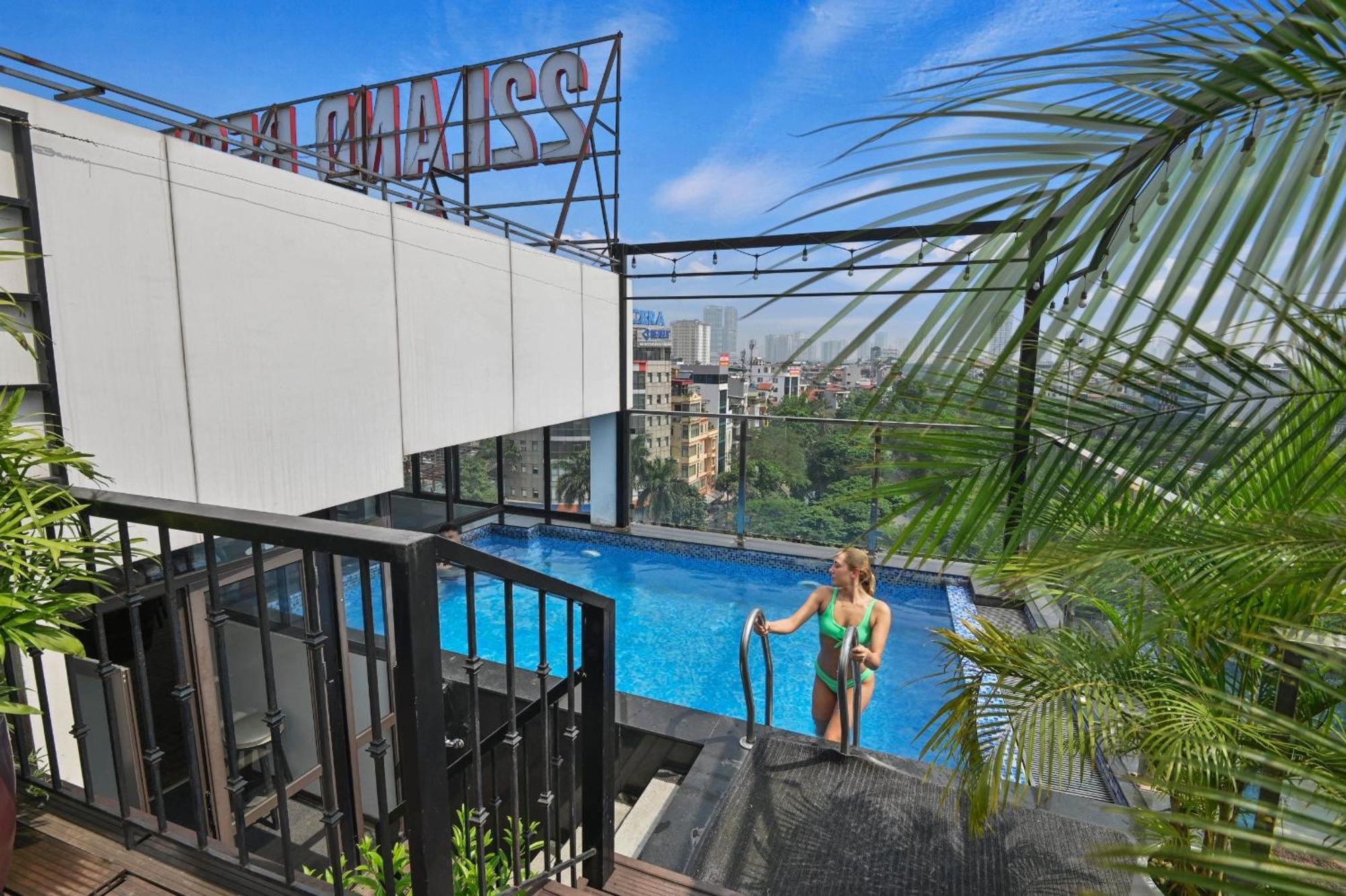 22Land Residence Hotel & Spa Hanoi Buitenkant foto