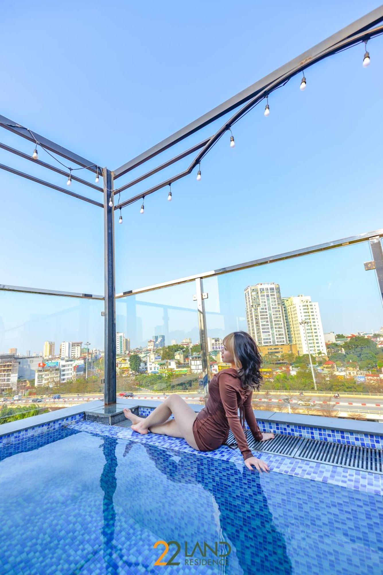 22Land Residence Hotel & Spa Hanoi Buitenkant foto